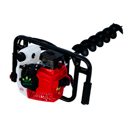 Sraja Earth Auger 63cc 2 Stroke Hole Digger