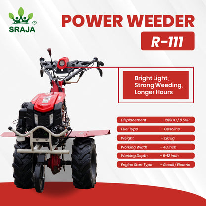 Sraja R-111 Bullz Power Weeder Machine