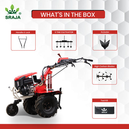 Sraja R-111 Bullz Power Weeder Machine