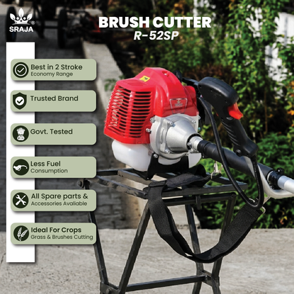 Sraja 52cc Side Pack Brush Cutter 2-Stroke