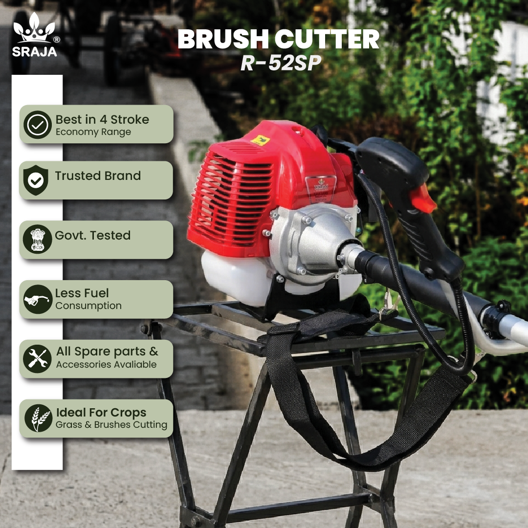 Sraja 52cc Side Pack Brush Cutter 4-Stroke