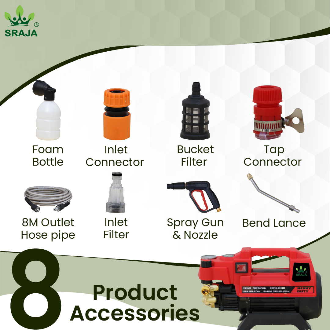 Sraja  High Pressure Washer (PW-400)