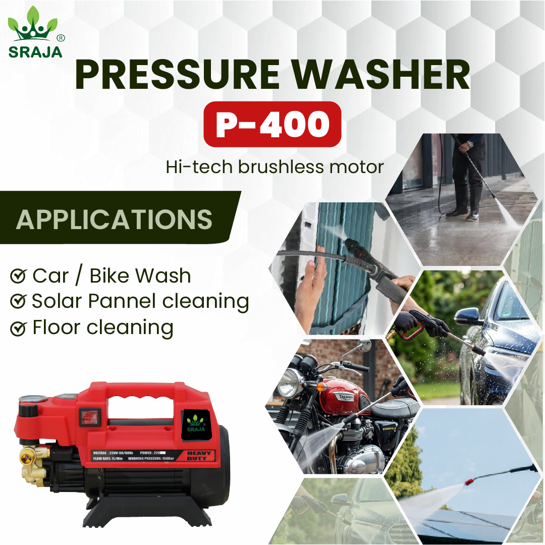 Sraja  High Pressure Washer (PW-400)