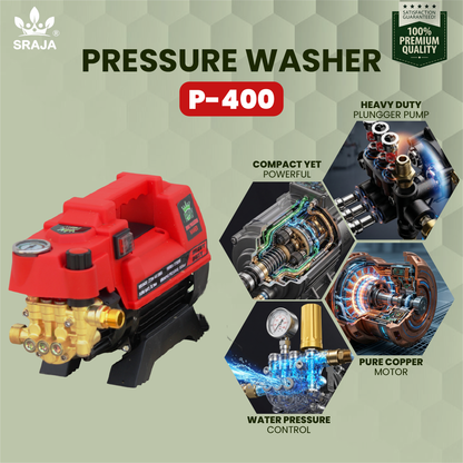 Sraja  High Pressure Washer (PW-400)