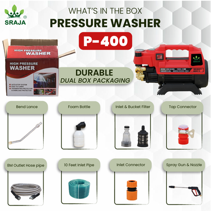 Sraja  High Pressure Washer (PW-400)